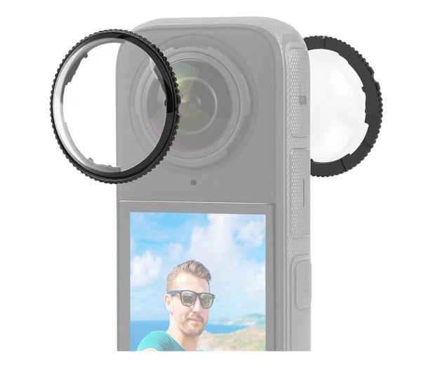Puluz Osłona obiektywu ze szkła optycznego do Insta360 X4 - 1508883 - zdjęcie 3